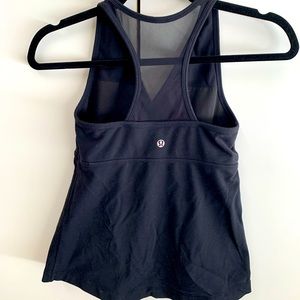 Lululemon Workout racerback Tank Black